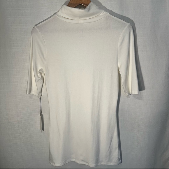 A New Day Elbow Length Cream Turtleneck Size Large - Picture 5 of 10